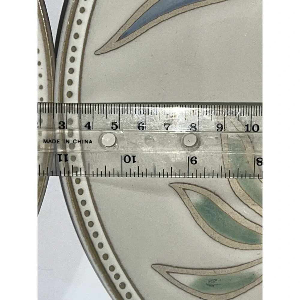 PFALTZGRAFF Palm Tree Dinner Plates 11 1/8